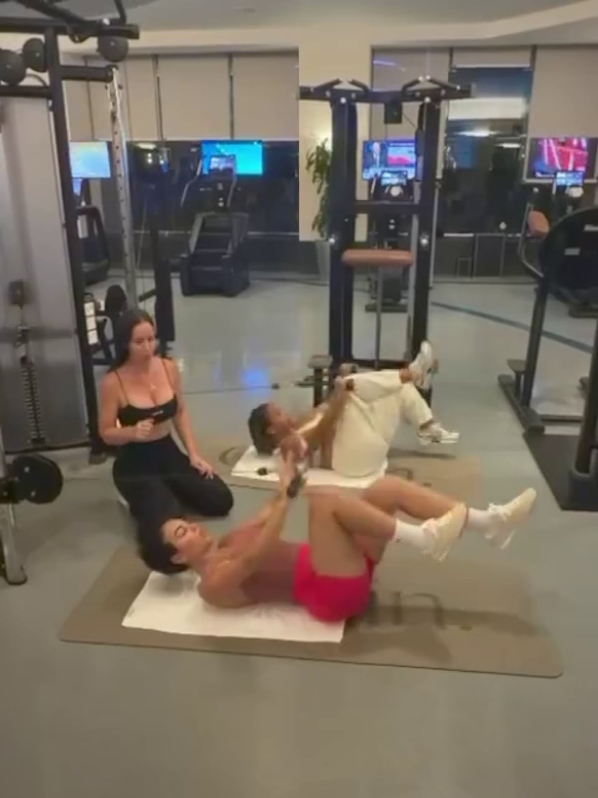 Dori Eleta entrena a Georgina Rodríguez, pareja de Cristiano Ronaldo, en Arabia Saudita