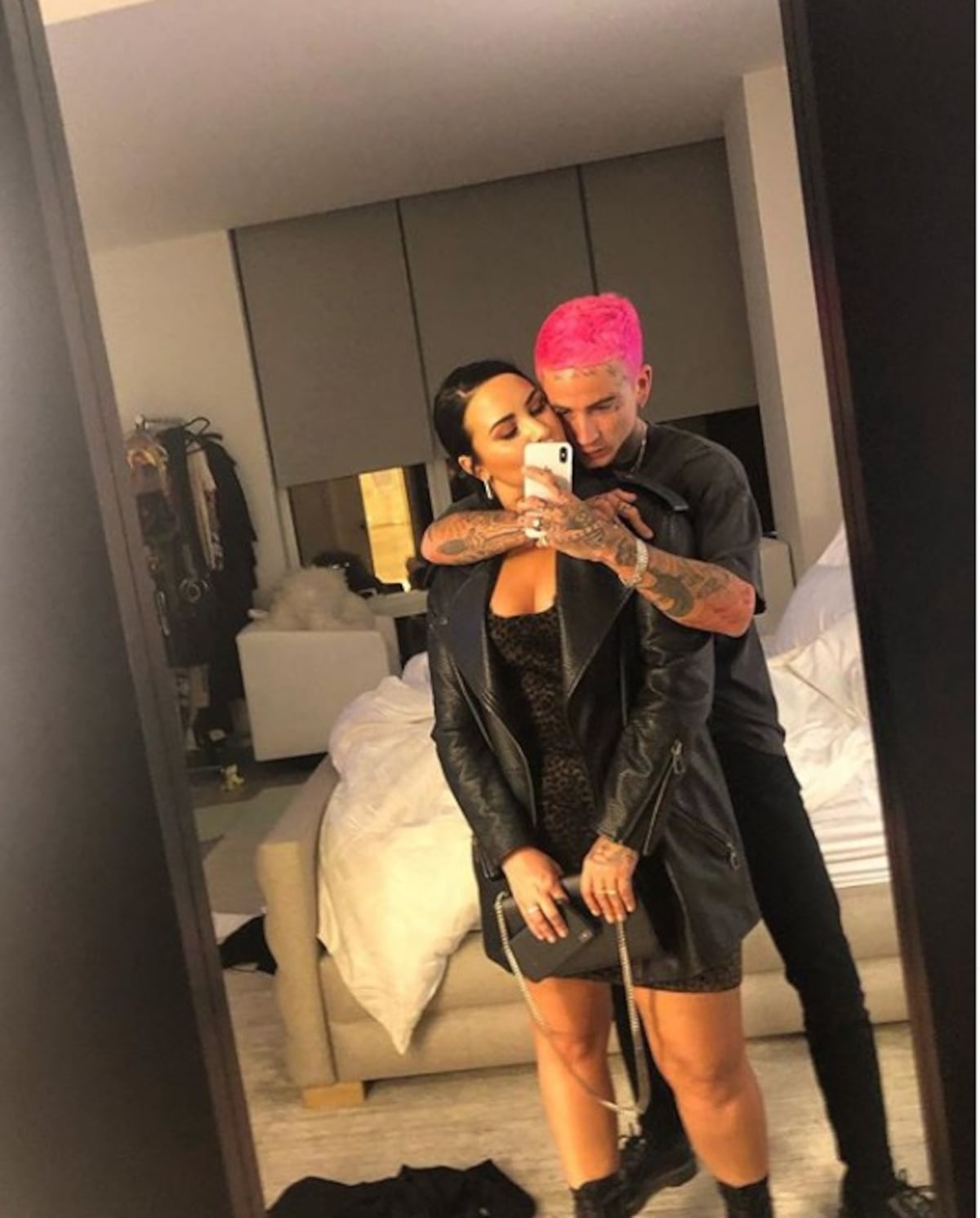 El parecido de ‘El pollo’ de Demi Lovato con Justin Bieber