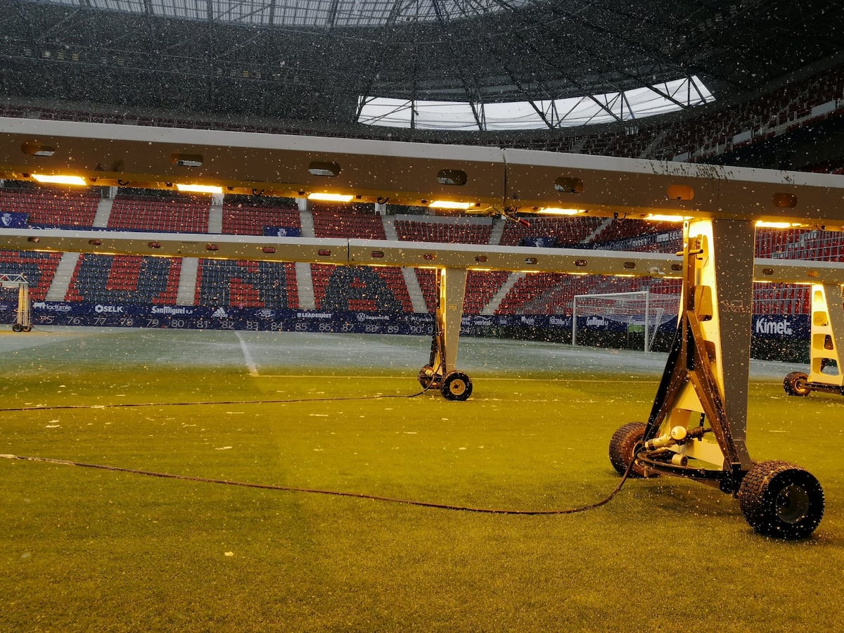 Partido entre Real Madrid y Osasuna depende del estado del campo a la hora del encuentro