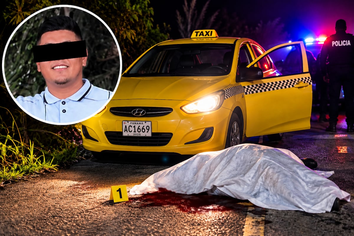 Recibió al menos siete puñaladas. Taxi quedó encendido y su conductor apareció muerto a pocos metros en Chiriquí
