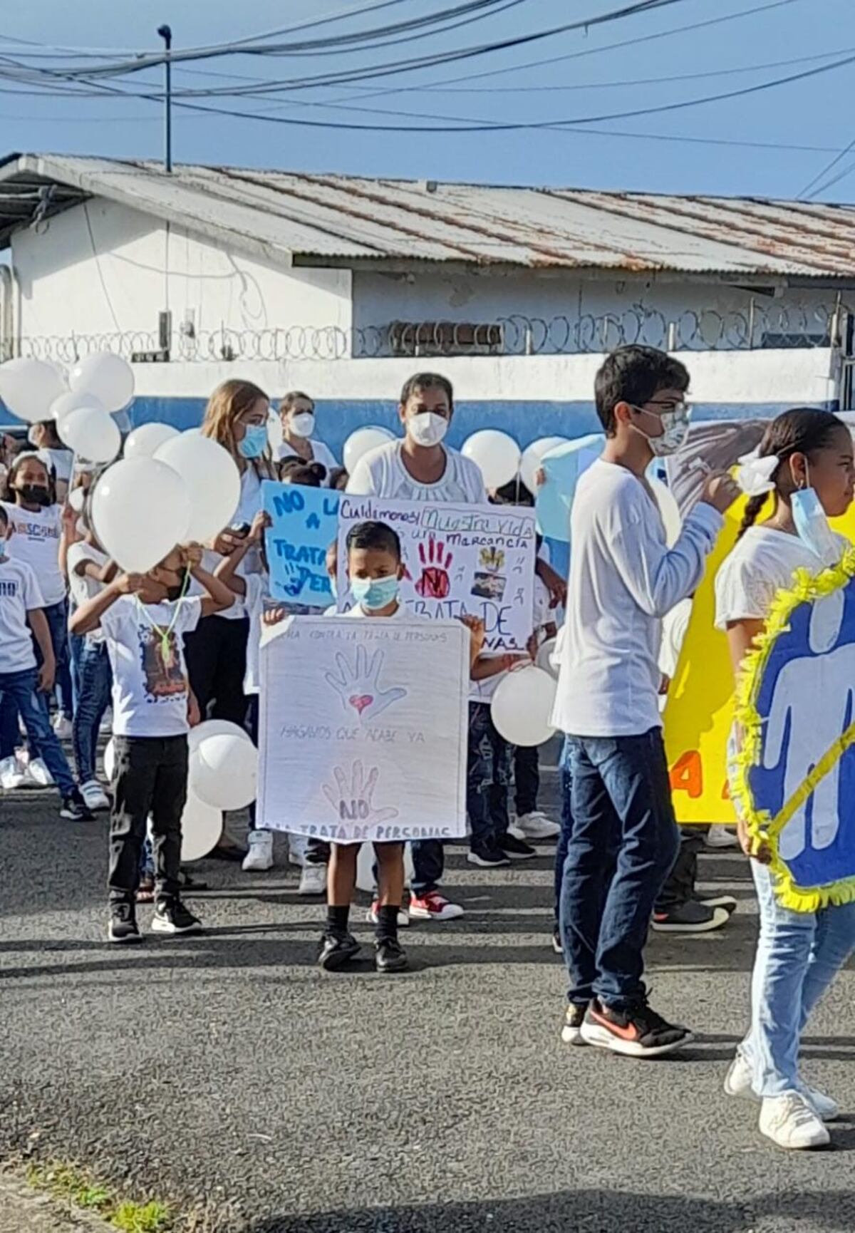Piden que aparezca la niña de 9 años y se acabe con la trata de personas