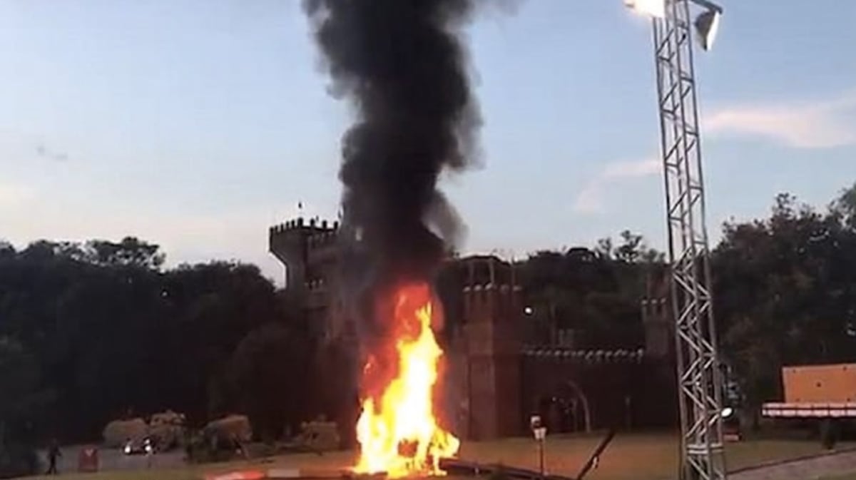 Helicóptero en el que viajaba la novia se estrella en medio de la boda