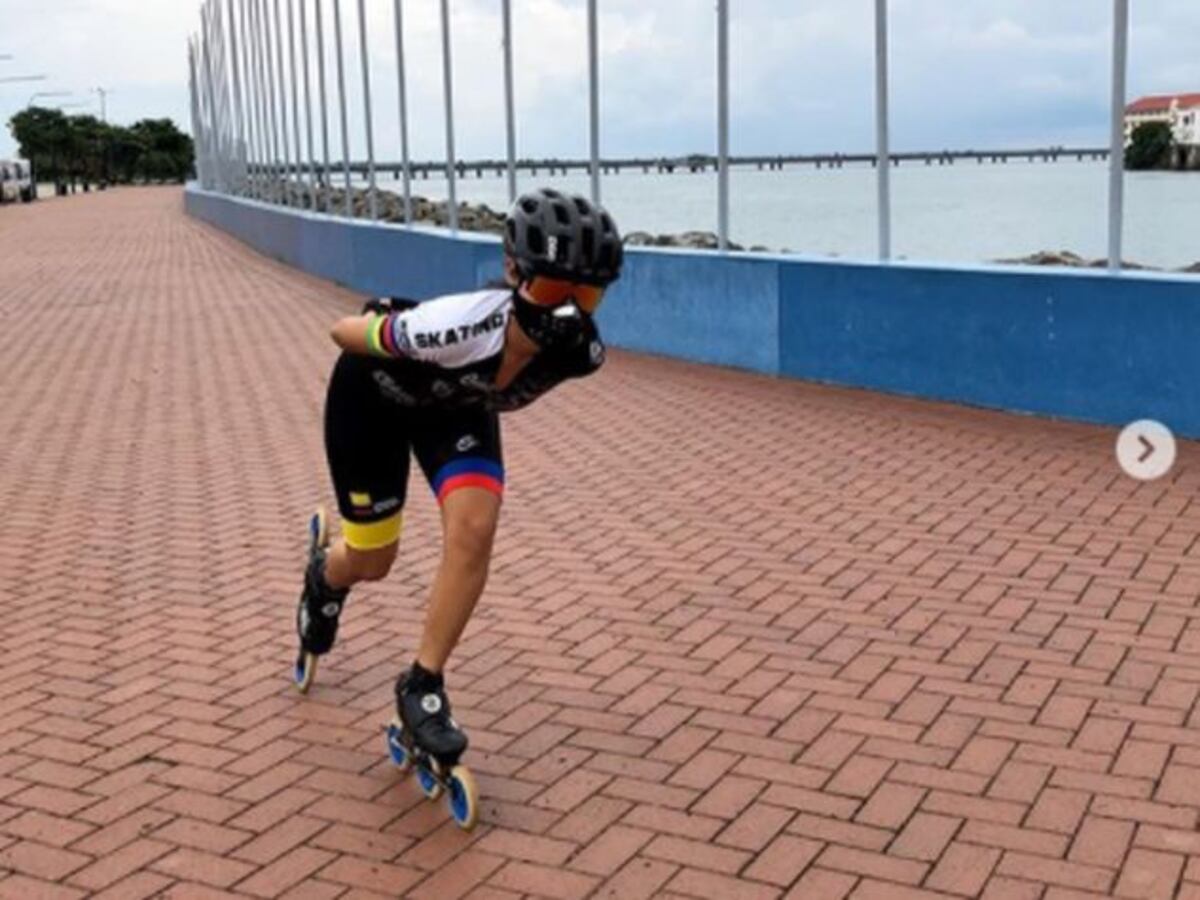 Ailín Solís patinará el Maratón de Berlín BMW desde Panamá
