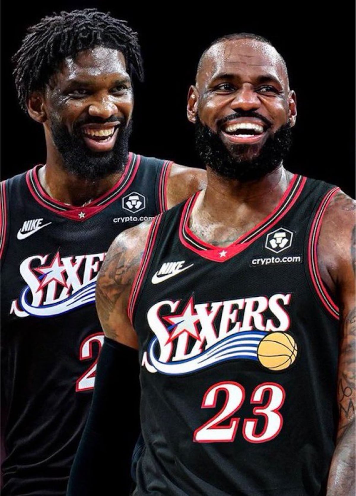 Los 76ers se apuntan una bomba con LeBron y Joel Embiid; Filadelfia, en modo campeón