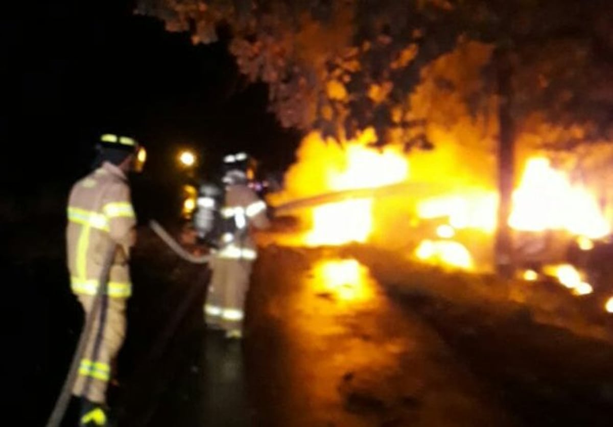 LO ÚLTIMO| Conductor muere calcinado tras chocar su auto en Penonomé| VIDEO 