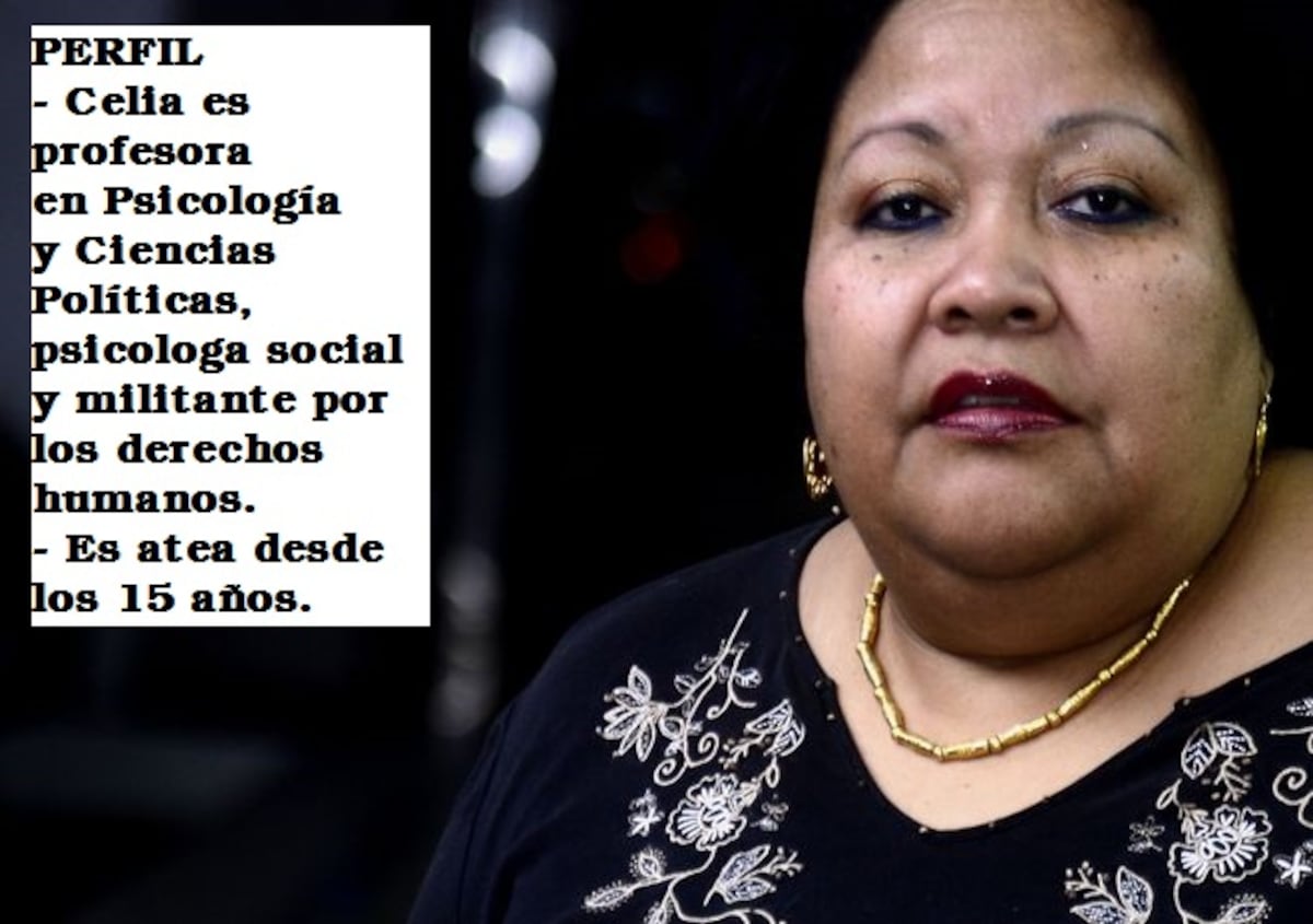 Celia Moreno: 'Quién es la Iglesia para decir lo que debemos hacer?' 