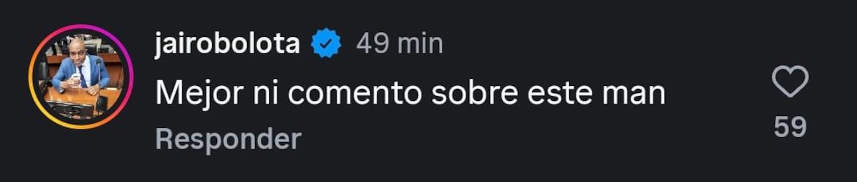‘Mejor ni comento sobre este man’: Director de la Policía defiende operativos mientras ‘Bolota’ responde con filo en redes