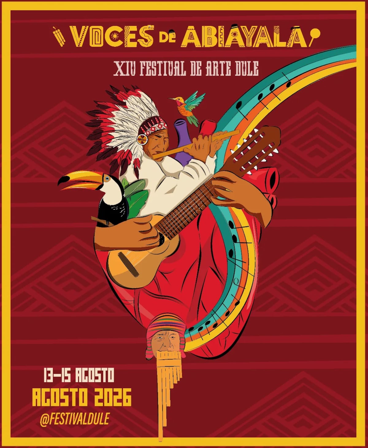 El Festival de Arte Dule reúne música indígena, gastronomía y artistas internacionales en tres días de cultura y tradición