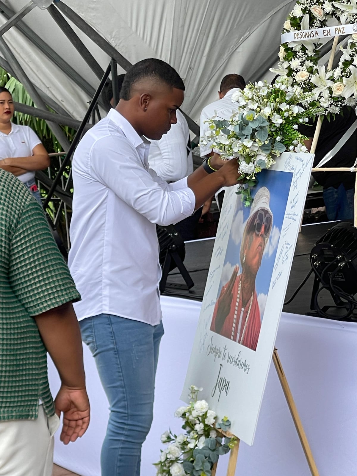 Despiden a ‘Japanese’: el artista del pueblo