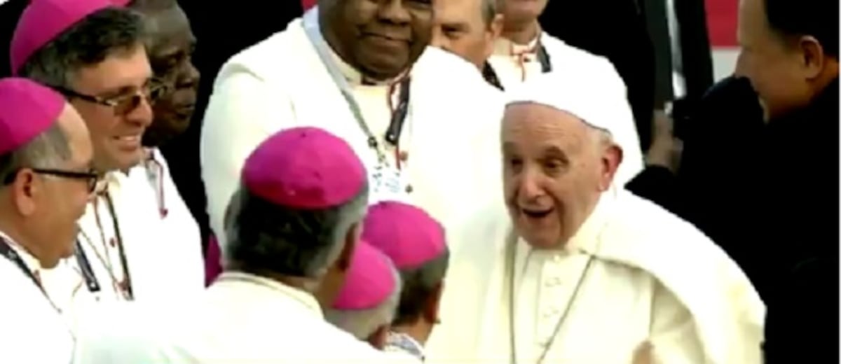 El monseñor José Dimas Cedeño habla de su amistad con el papa