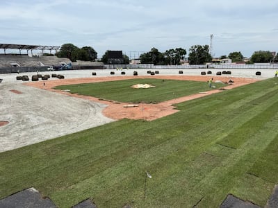 Estadio Rico Cedeño estrena nueva etapa con grama que cumple estándares de MLB