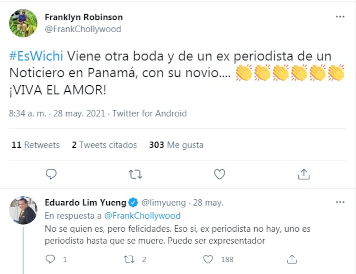 ‘Suelta el wichi’. Franklyn Robinson se molesta y  reacciona a ataques e insinuaciones de lavado de dinero