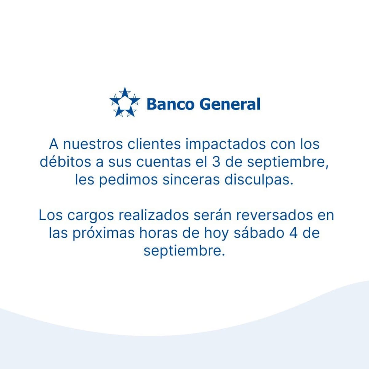 Revuelo. Banco General descuenta dinero ‘por error’ a cuentas de clientes. Reembolsarán los fondos. Video
