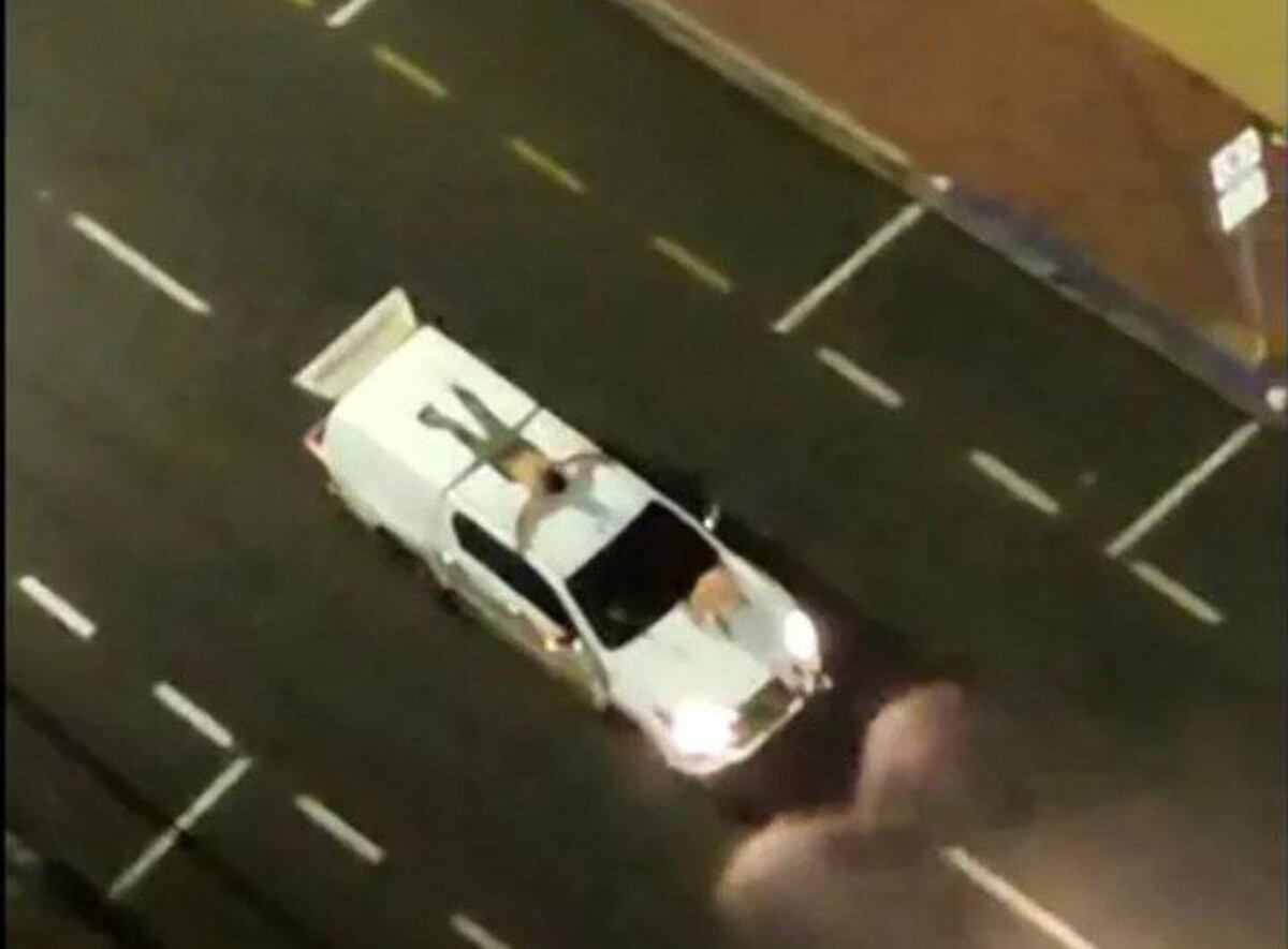 Terror en Brasil: Amarraron a personas a los carros como ‘escudo humano’ durante violentos robos a bancos | Video