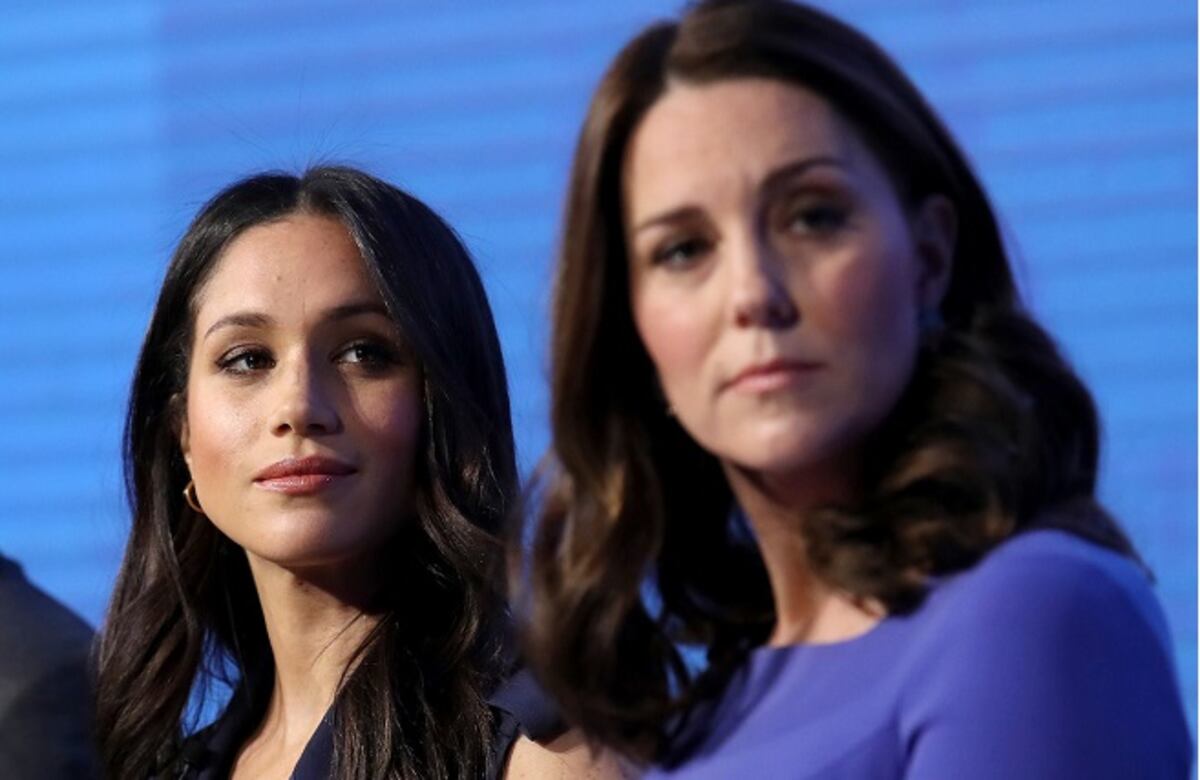 La duquesa Kate Middleton habla del embarazo de Meghan Markle