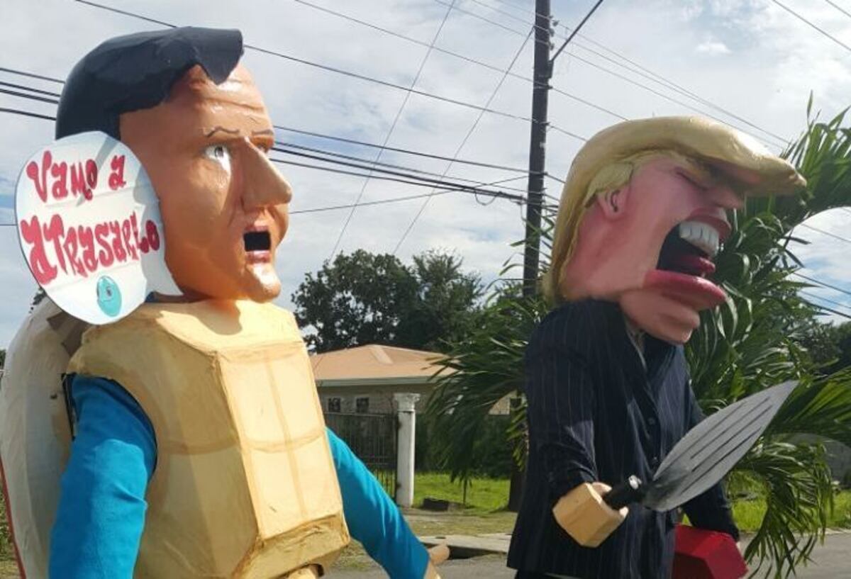 Trump, Goku y Juan Gabriel, los favoritos para quemar el 2016 en Panamá