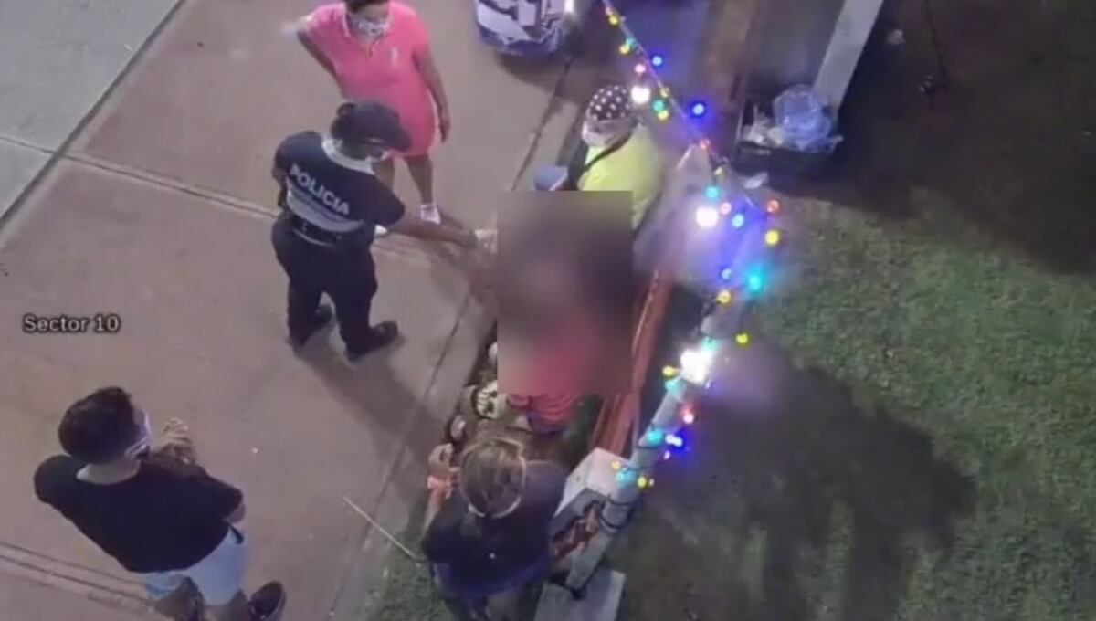 Niña de 5 años extraviada en la Calzada de Amador. La ubican por botón de pánico. Video