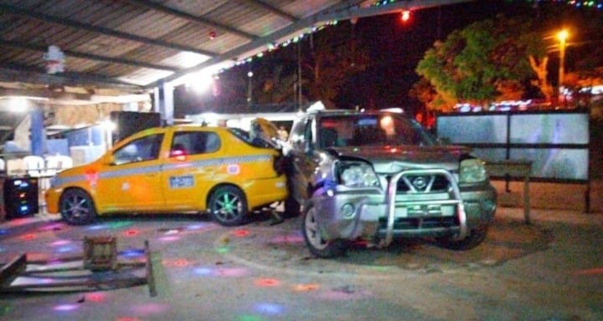 Lo vio con otra en el jorón ‘El Escondido’ y lo atropelló