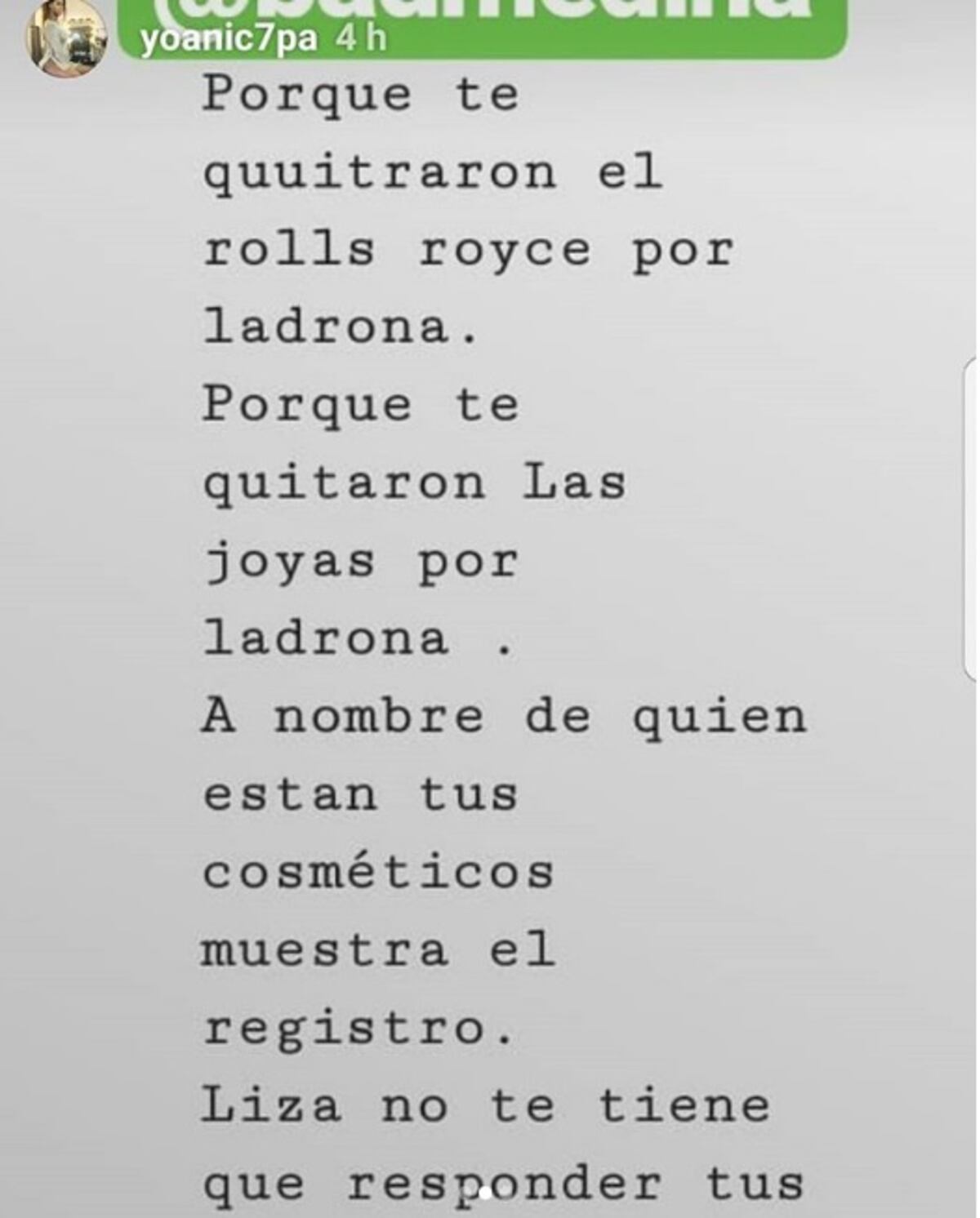 Yoani se enfrasca en las redes sociales con Bad Medina, la exnovia de Mayweather