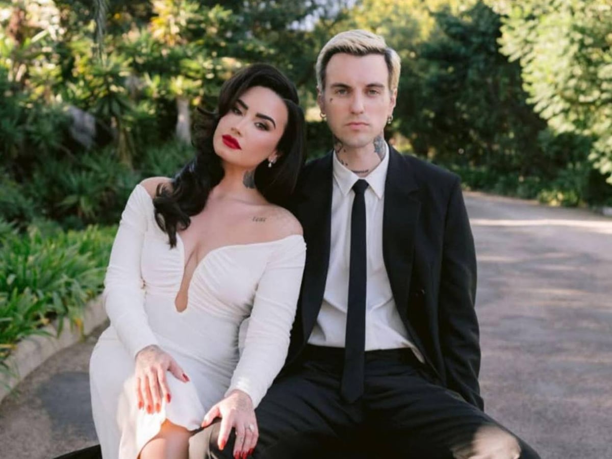 Demi Lovato le dice ‘sí, quiero’ a Jutes en una boda exclusiva en California