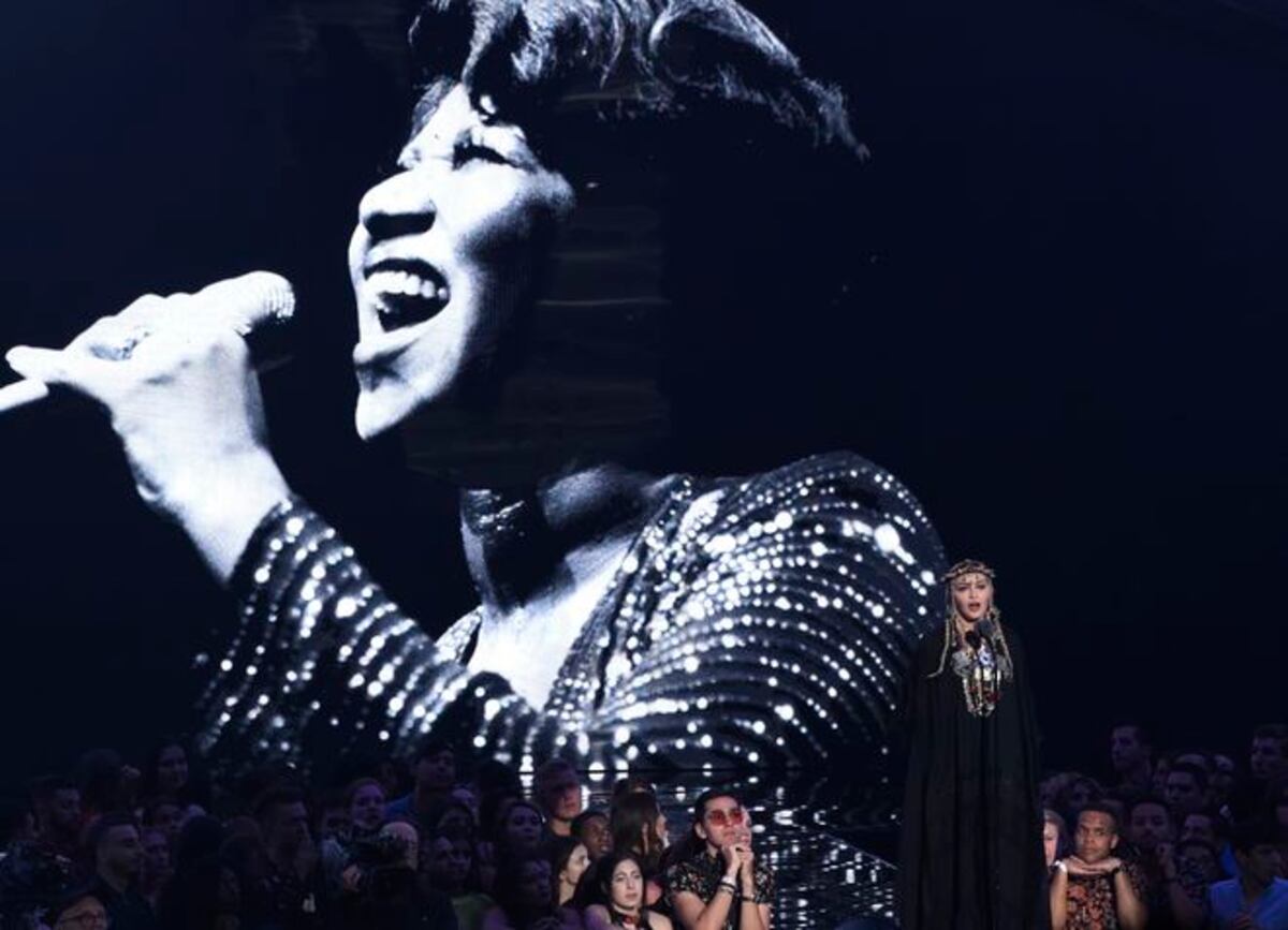 Madonna responde a las críticas que le hicieron luego de su homenaje a Aretha 