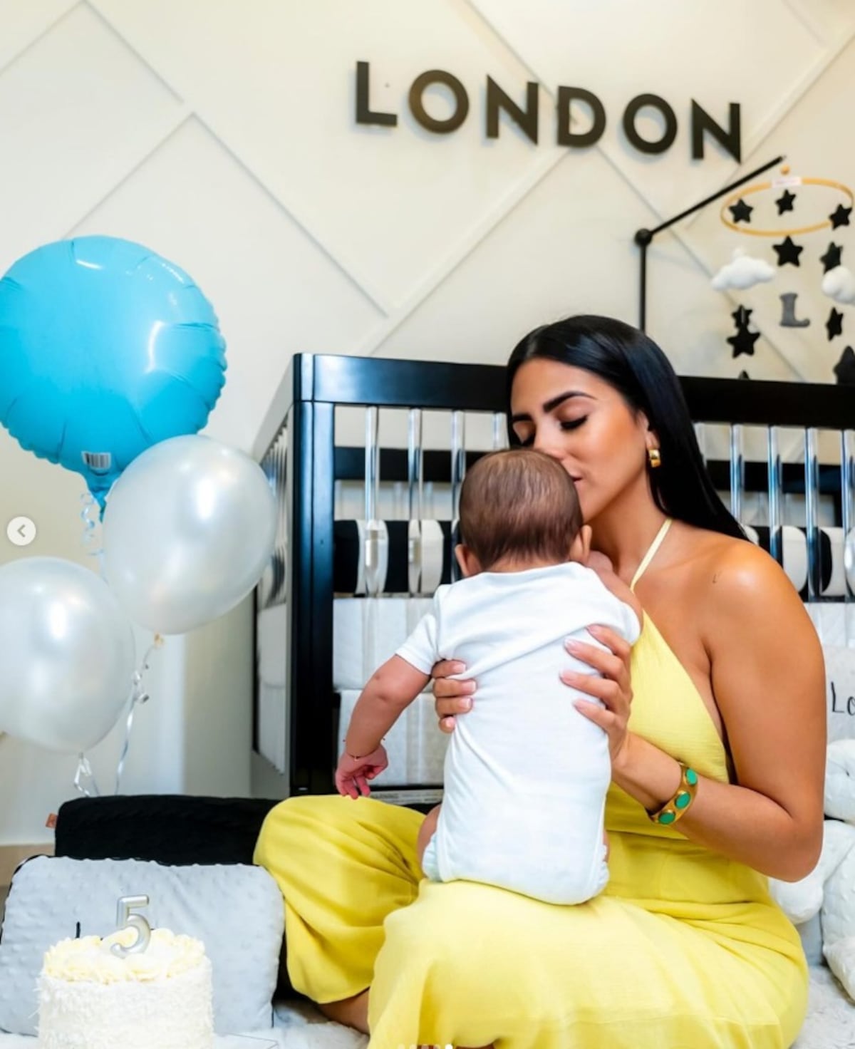 Jacky Guzmán abre cuenta de ahorros de 3 mil dólares para su hijo London Alessandro en su cumplemes