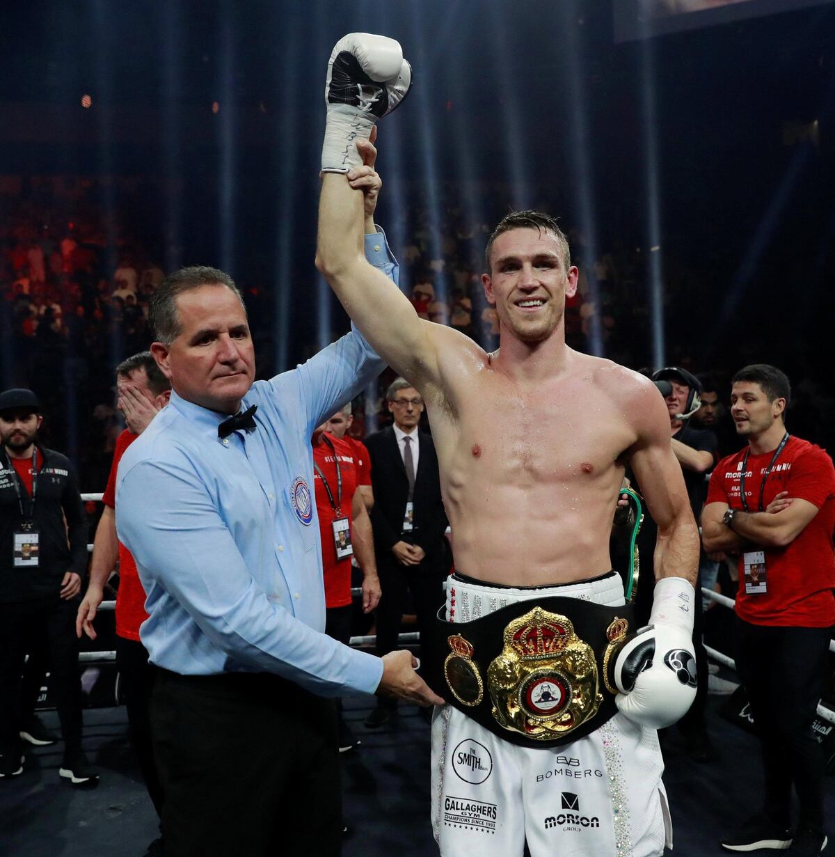 Callum Smith levanta la mano para enfrentar a ‘Canelo’ Álvarez
