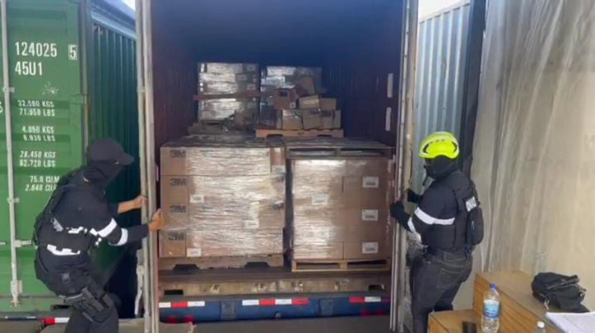 Más de 30 mil paquetes decomisados en operativos policiales este año