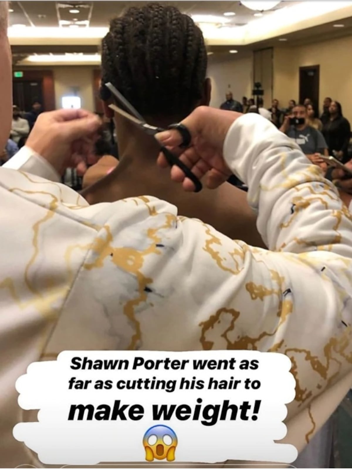 La drástica decisión que tomó un boxeador para hacer el peso en la balanza