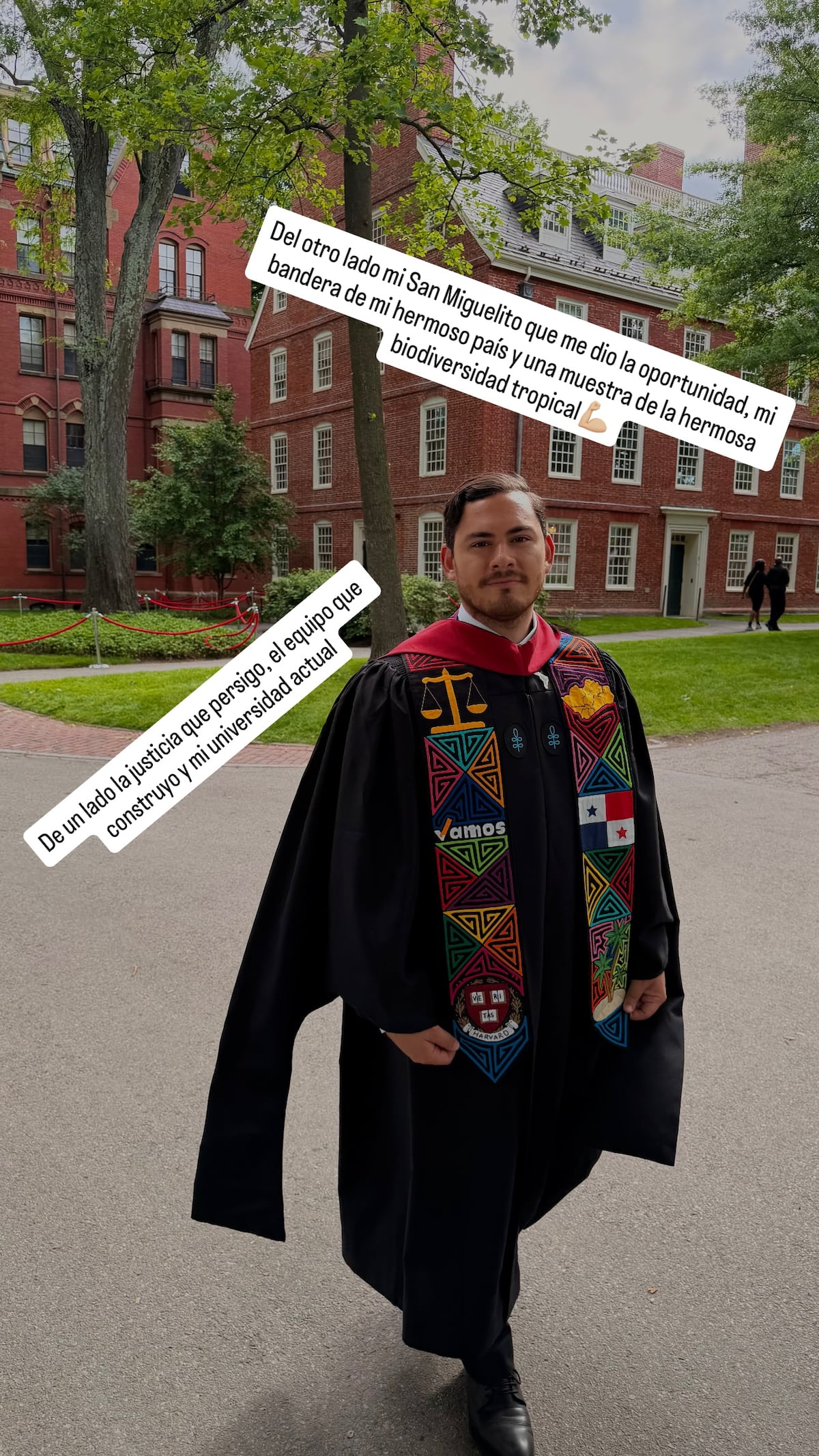 Exdiputado Juan Diego Vásquez celebra su maestría en Harvard