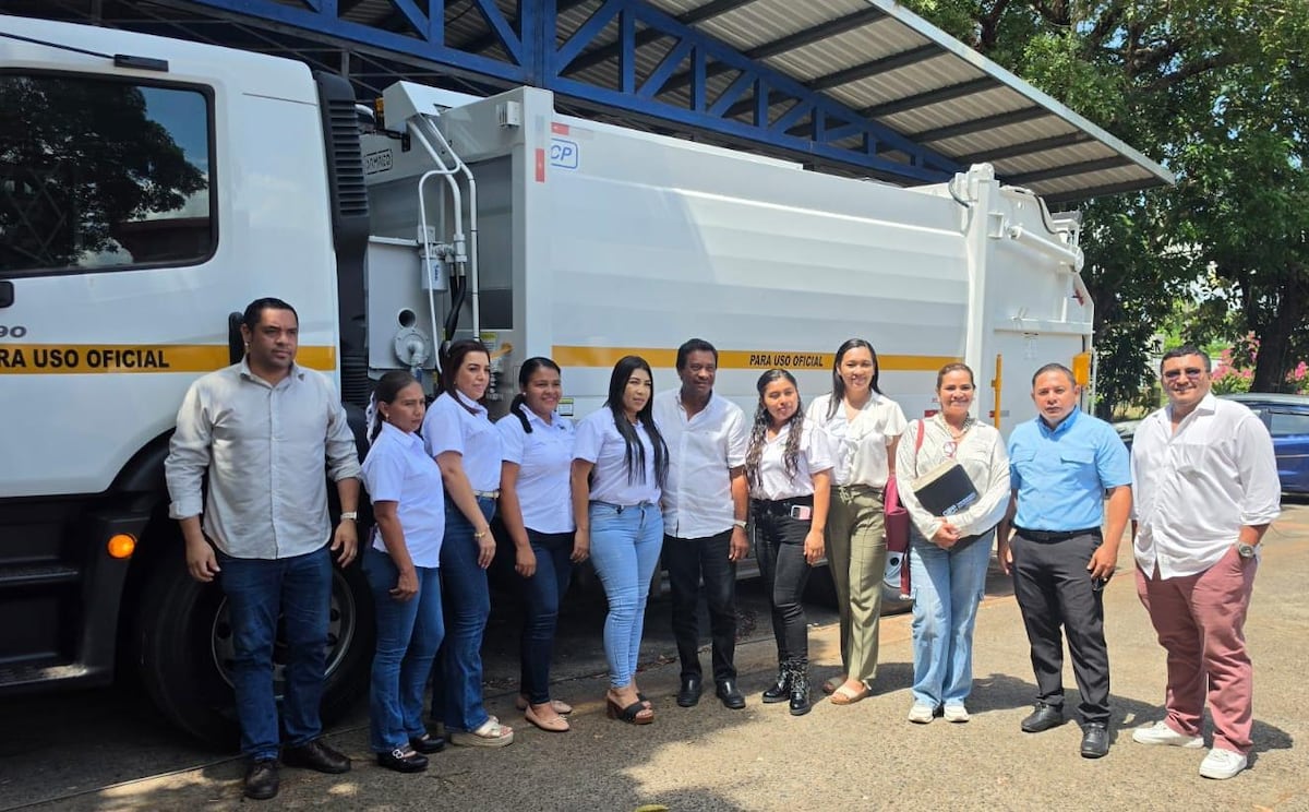 Nuevo compactador refuerza la recolección de basura en Soná