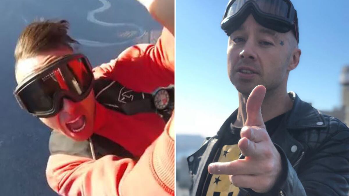 Rapero muere al grabar un video extremo promocional desde el ala de un avión