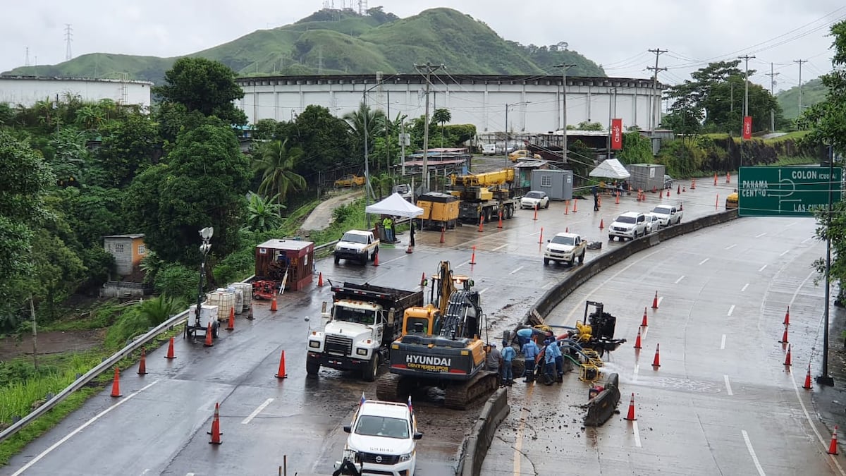 Revelan el daño de tubería del Corredor Norte que afecta el suministro de agua