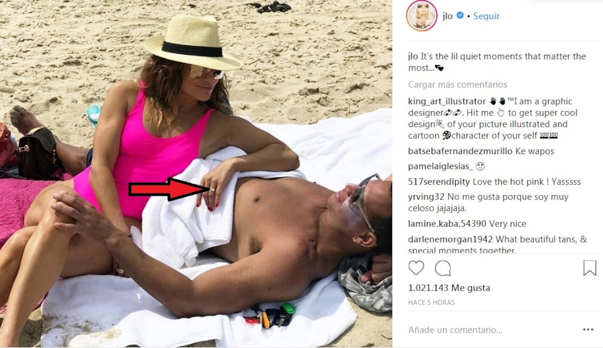 Al parecer ya Alex Rodríguez le dio el anillo a Jennifer López
