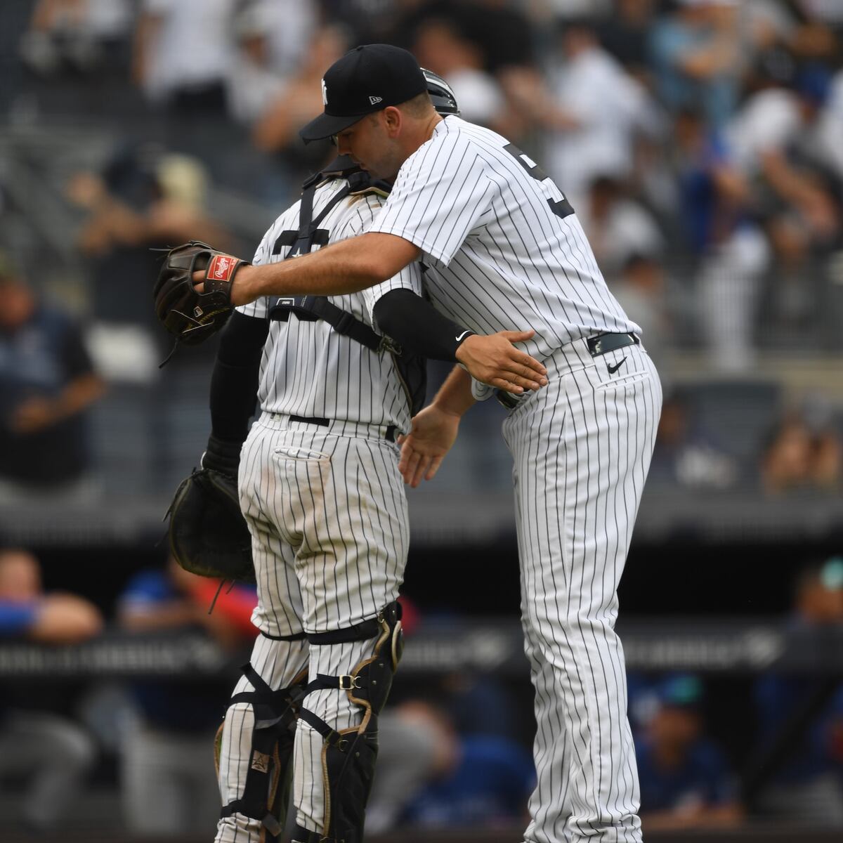 Relevista de los Yankees vivió un mágico momento al conocer a Mariano Rivera