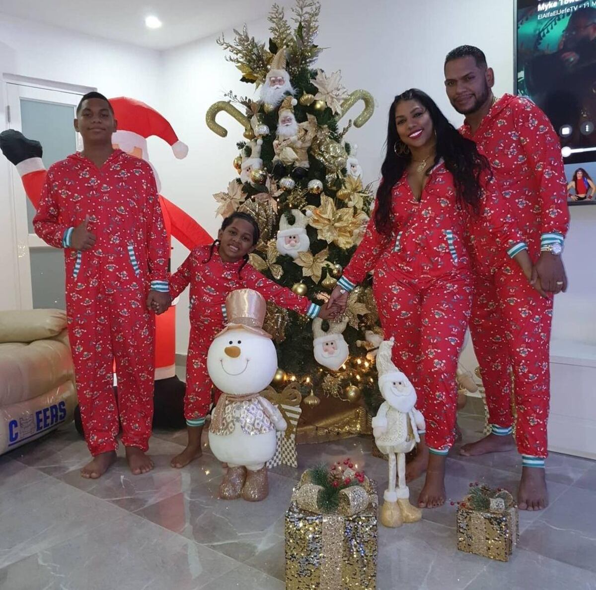 Navidad en casa. Así lucieron los famosos del patio +Fotos