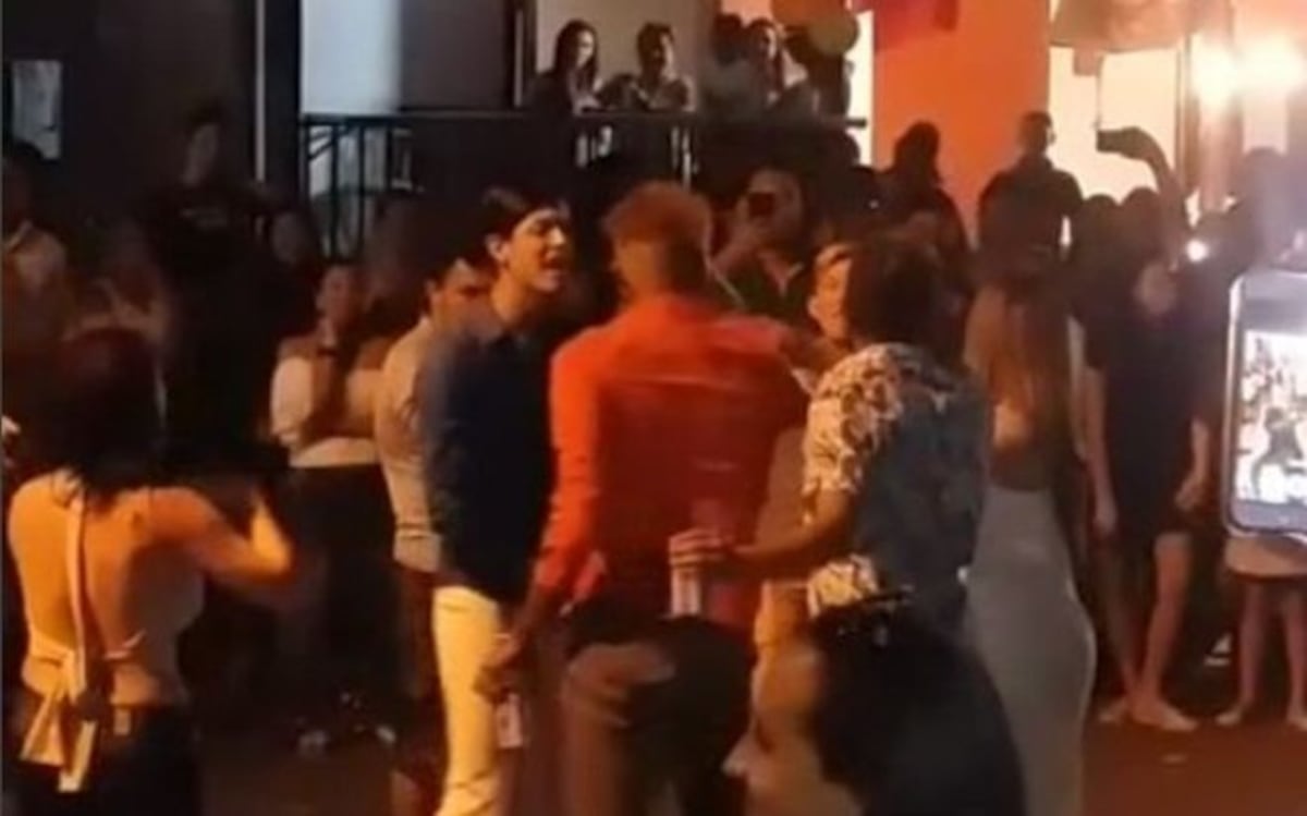 VIDEO | Pullas entre tunas de La Villa de Los Santos termina en agresión