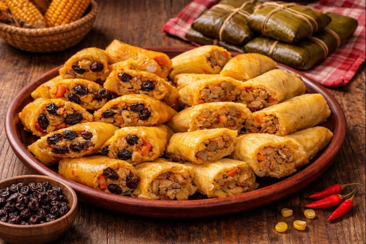 Con o sin pasita: la batalla que divide a los amantes del tamal