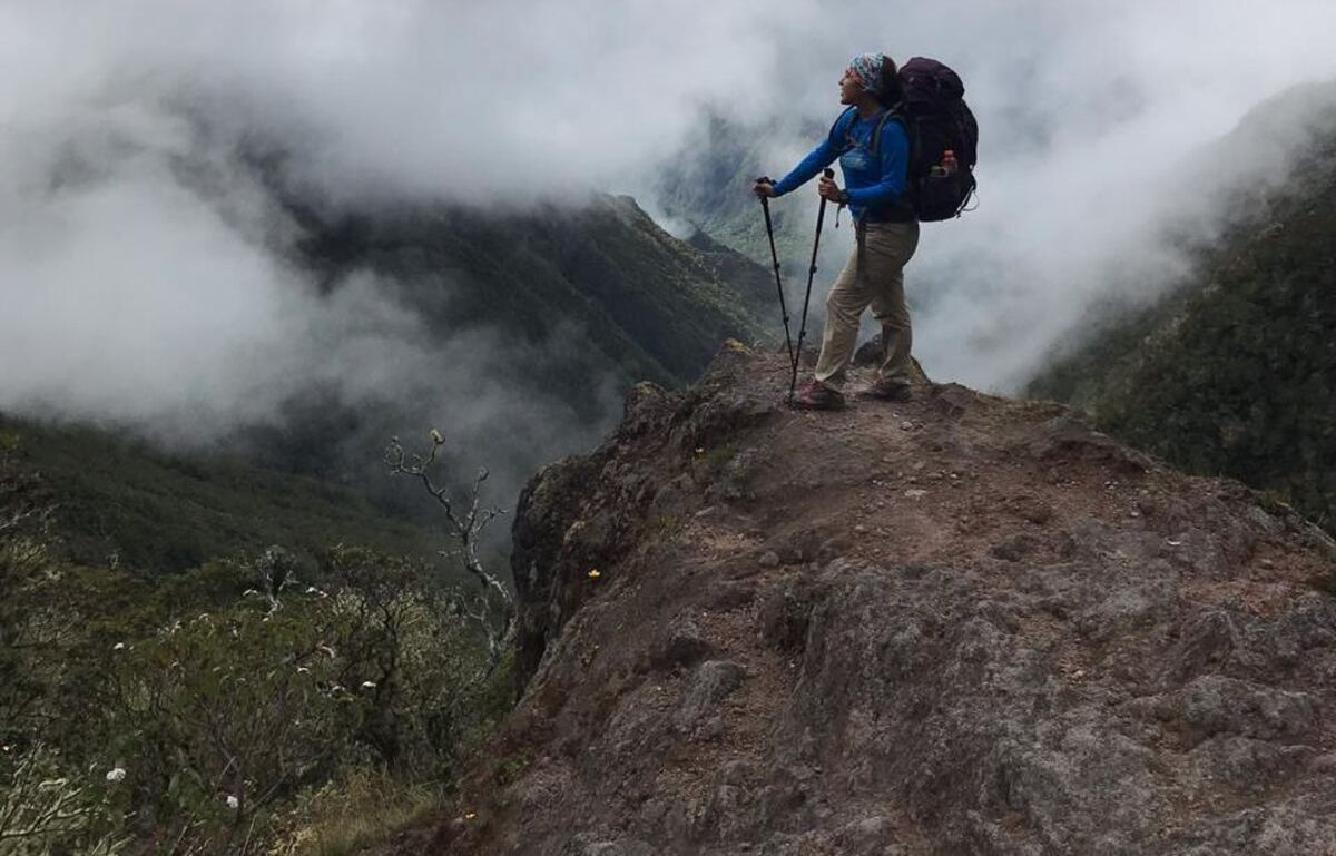 Panameña va a la conquista de las montañas europeas