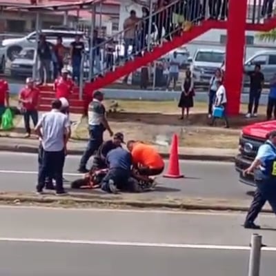 Mujer embarazada resulta herida tras caer de puente en Penonomé