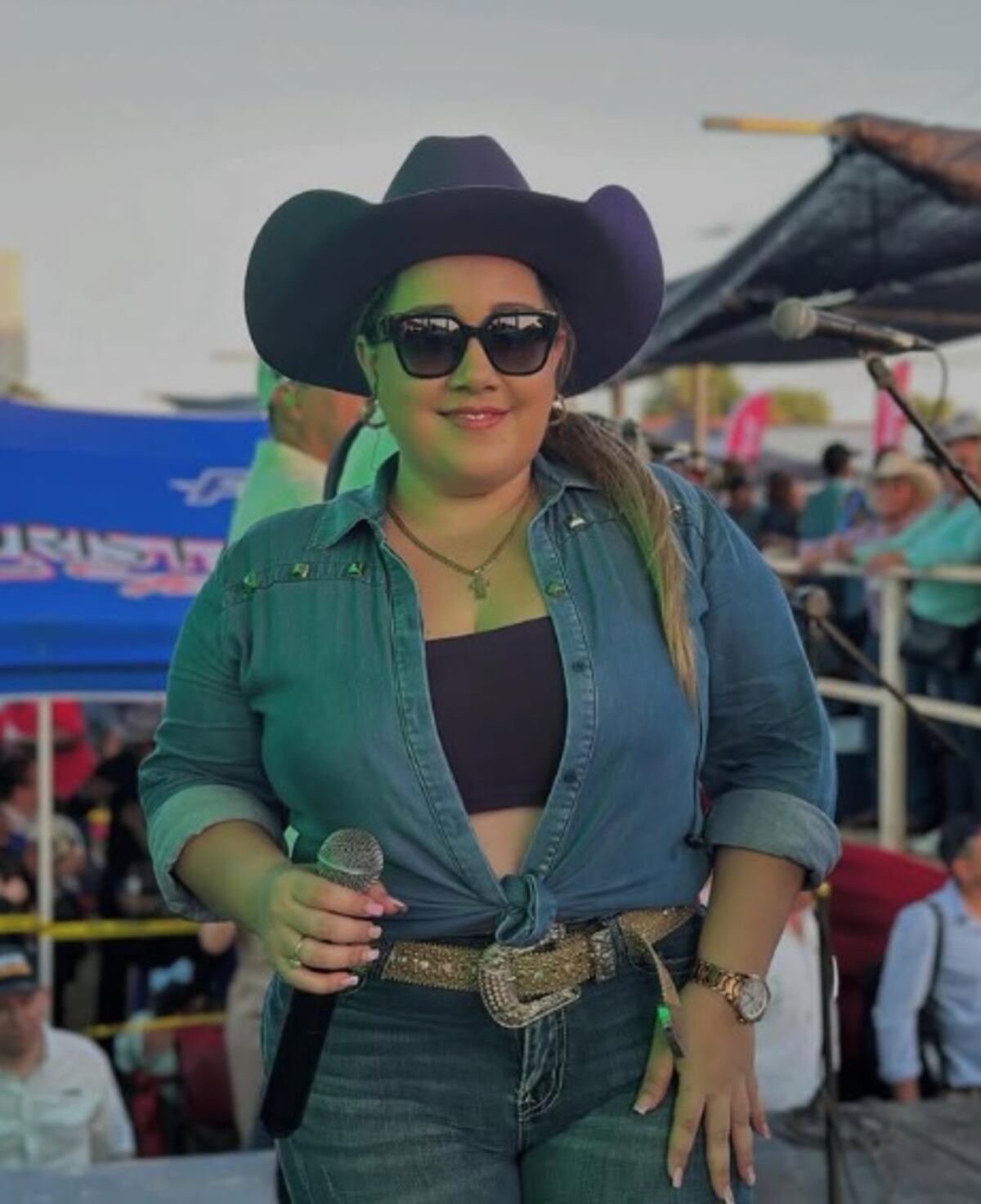 Madelaine Pineda salió de tarima desde hace casi dos meses ¿Embarazo a la vista?