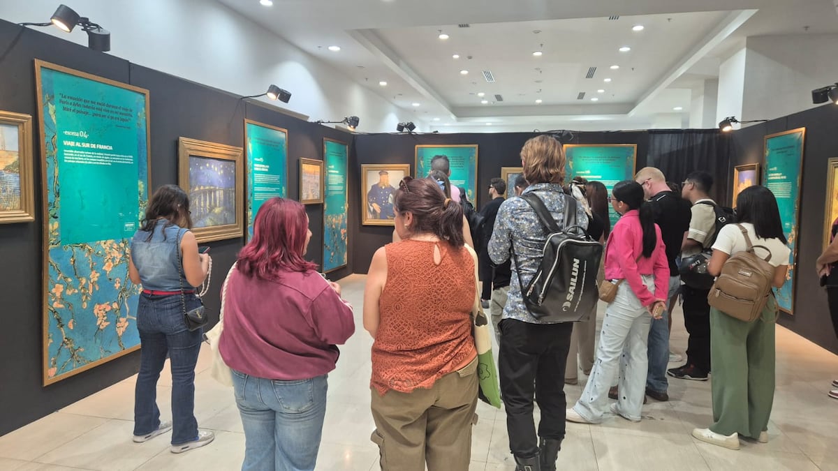 ¿Te imaginas entrar a un cuadro de Van Gogh? Así es la experiencia inmersiva que sorprende a sus visitantes en Los Andes Mall