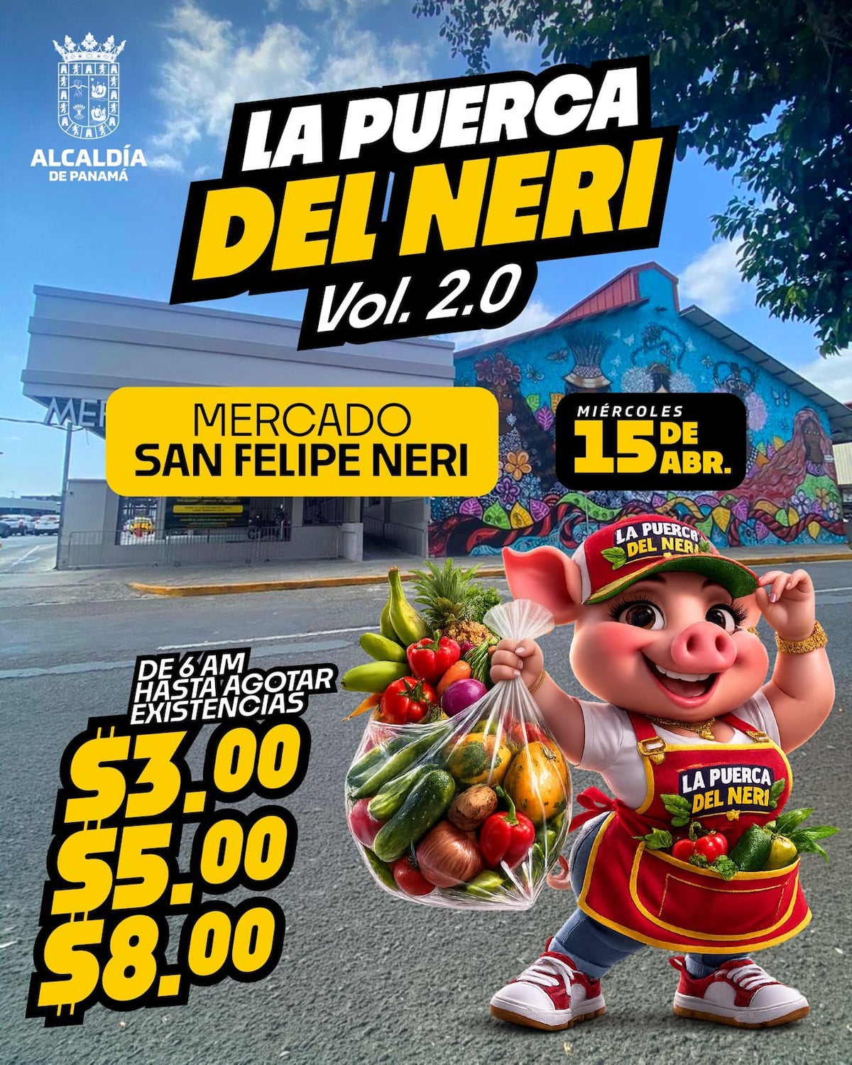 Regresan las ‘Puercas del Neri’ desde $3 para apoyar el bolsillo de los panameños