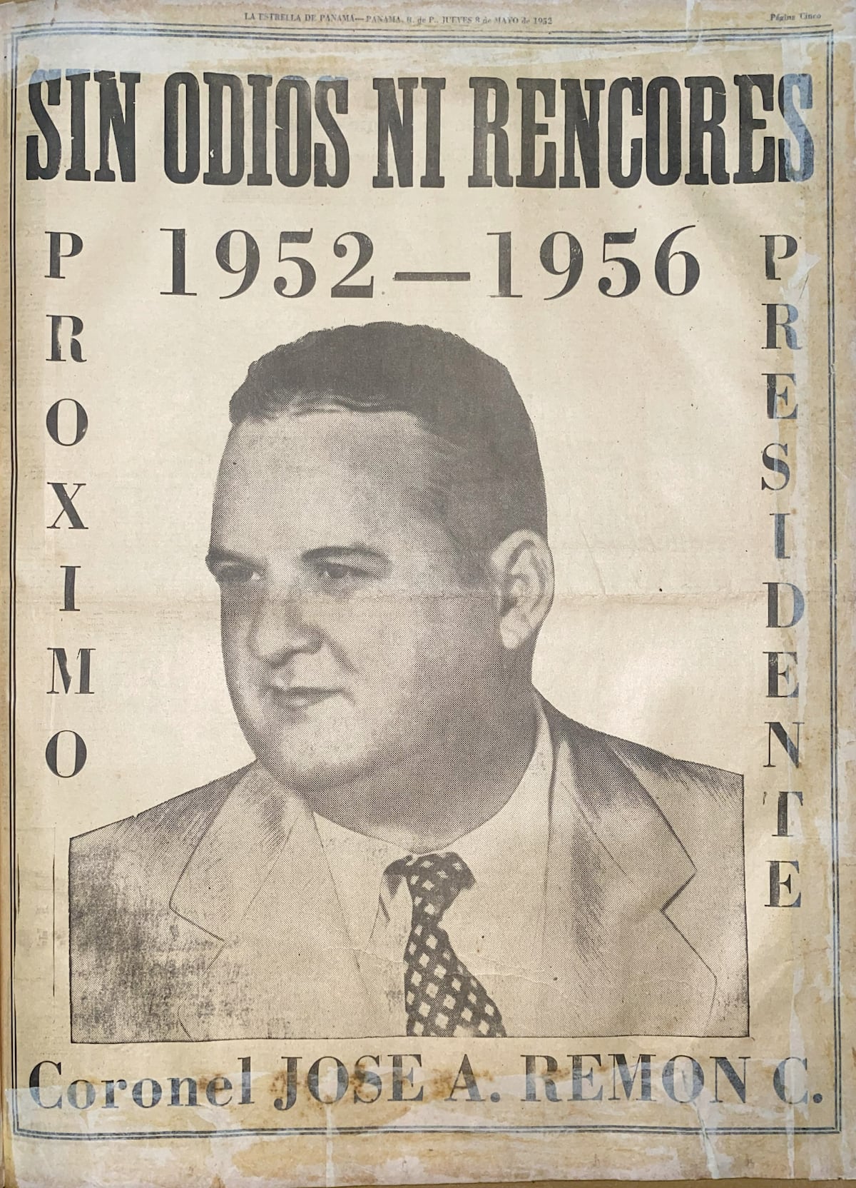 Militar, polleras y asesinato: la vida de José Antonio y el tratado Remón Eisenhower 