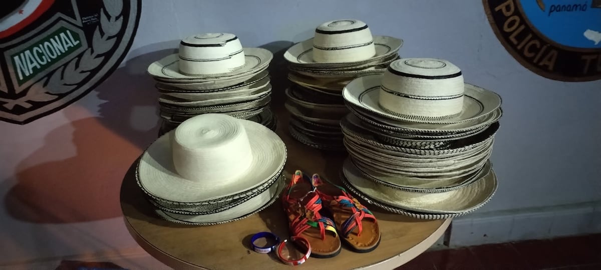 Se llevó 67 sombreros típicos pensando hacer negocio… y terminó preso
