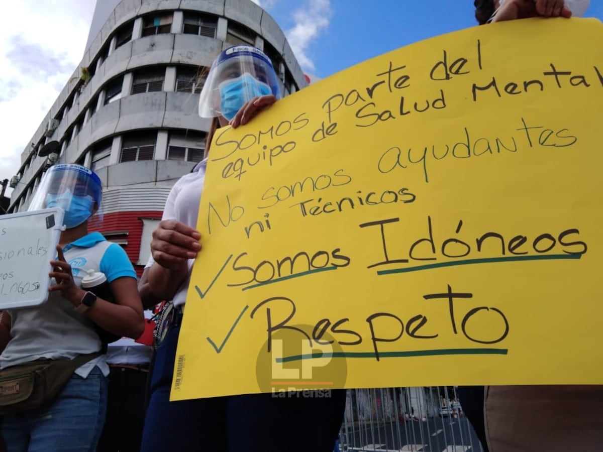 Psicólogos advierten de manifestaciones a fin de que reconozcan su idoneidad