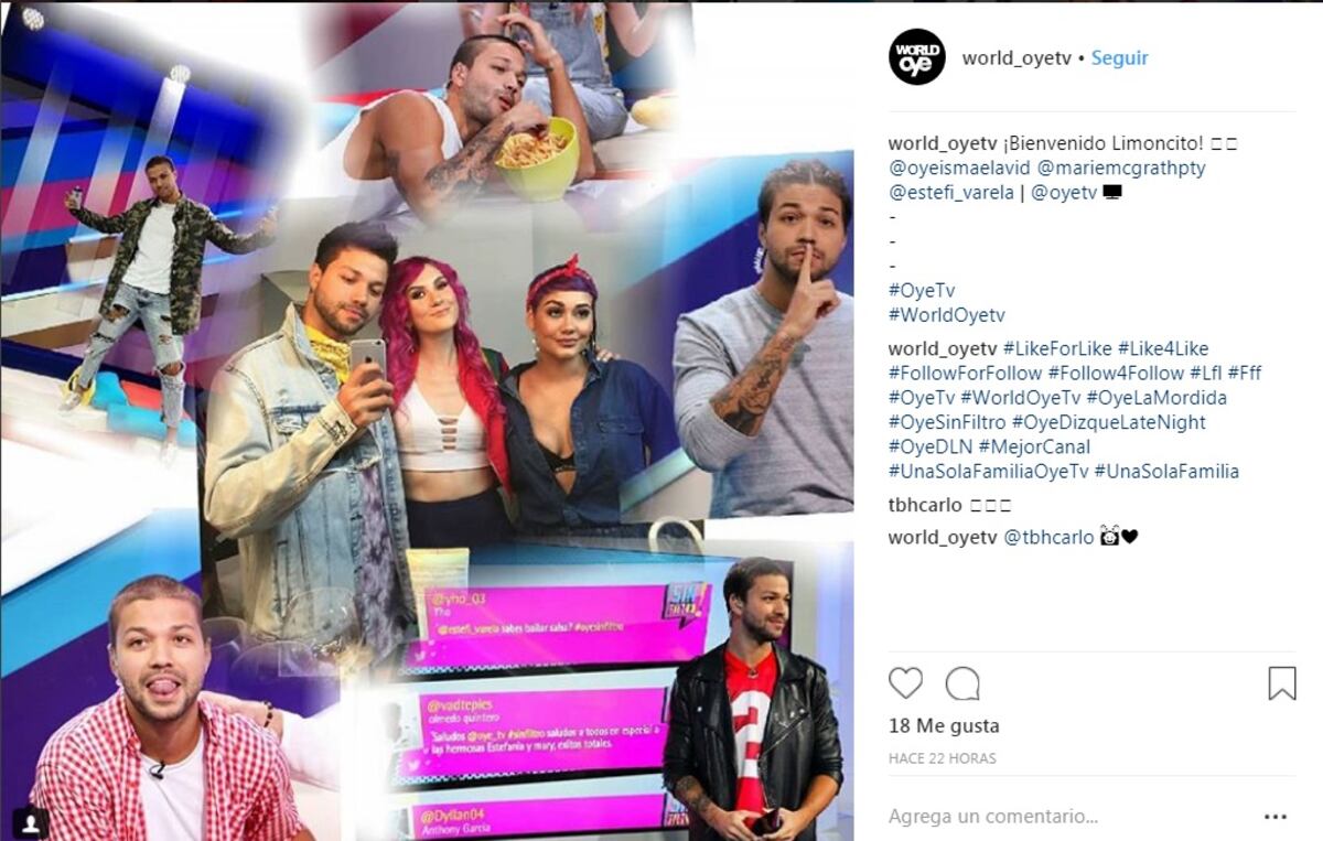 Presentador de OyeTV vuelve a la pantalla tras ser condenado por tener marihuana