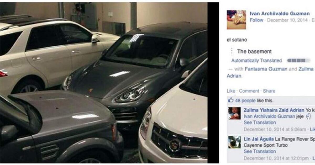 Hijo del Chapo Guzmán muestra en redes su dinero y excentricidades