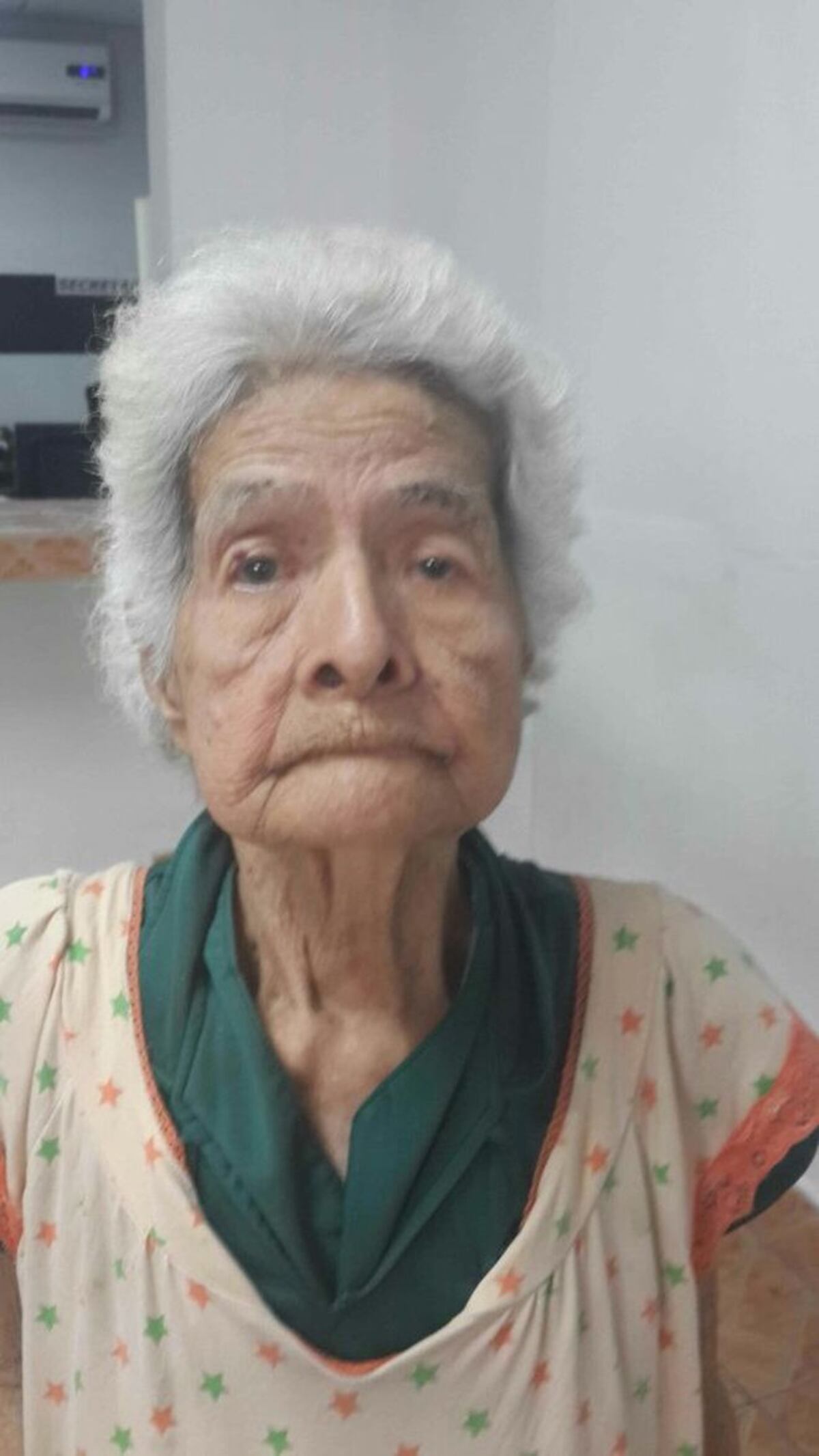 Abuelita se encuentra extraviada. Necesita ayuda