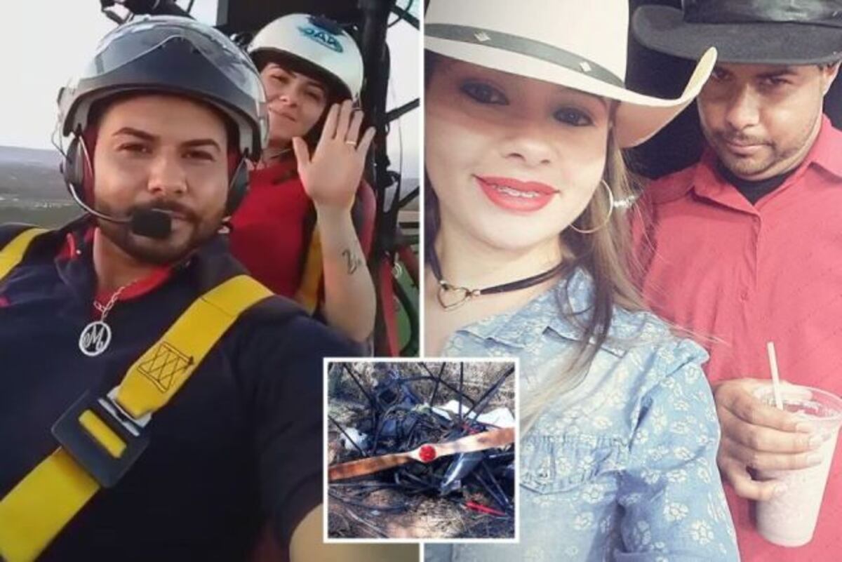 Tragedia en las alturas: Una pareja falleció tras volar en paracaídas un día antes de su boda